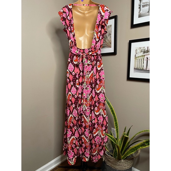 Anthropologie Maaji Fortunata Cover-Up Maxi Dress - Picture 8 of 10